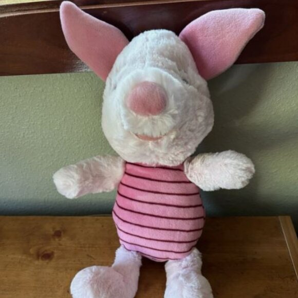 Disney Winnie The Pooh Piglet 12" Plush Toy Walt Disney World w/Tag - Picture 7 of 9
